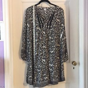 Long sleeve printed dress from Old Navy
